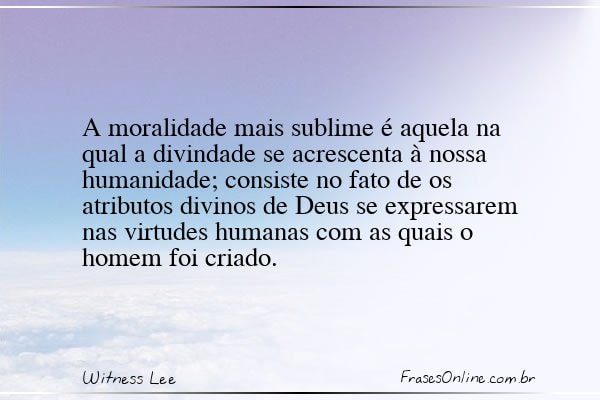 Frase de Witness Lee