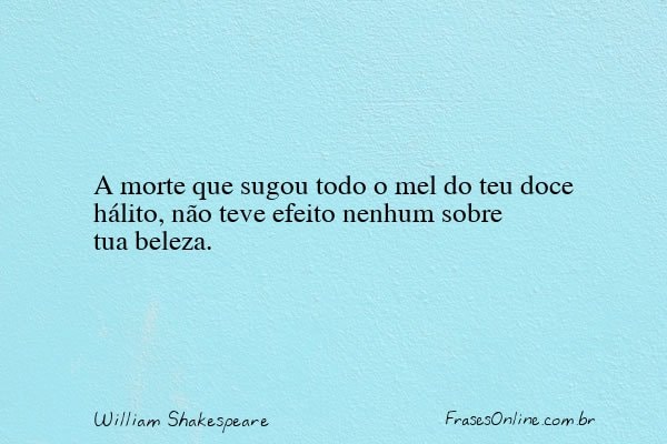 Frase de William Shakespeare
