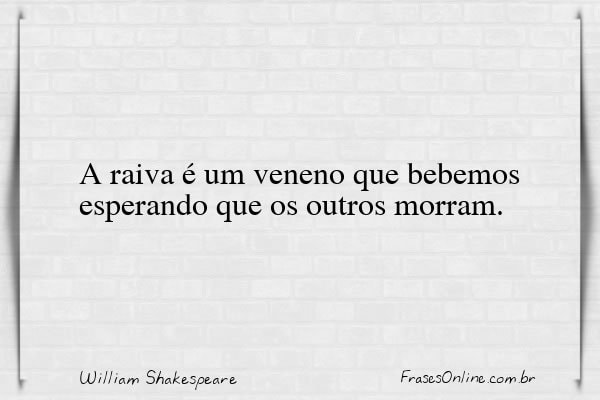 Frase de William Shakespeare