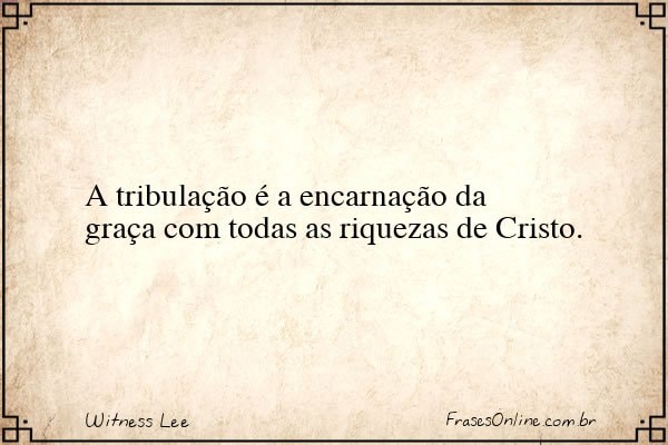 Frase de Witness Lee