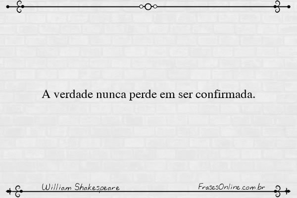 Frase de William Shakespeare