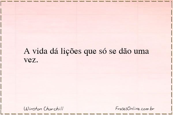 Frase de Winston Churchill