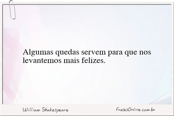 Frase de William Shakespeare