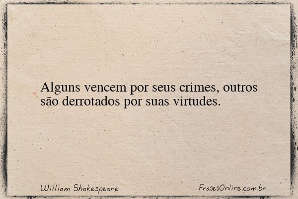 Frase de William Shakespeare