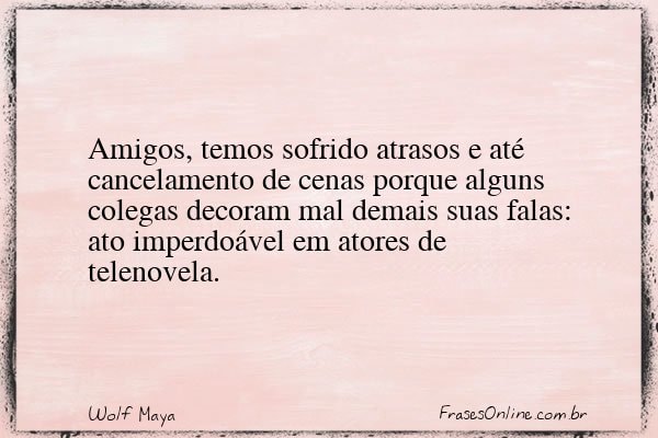 Frase de Wolf Maya