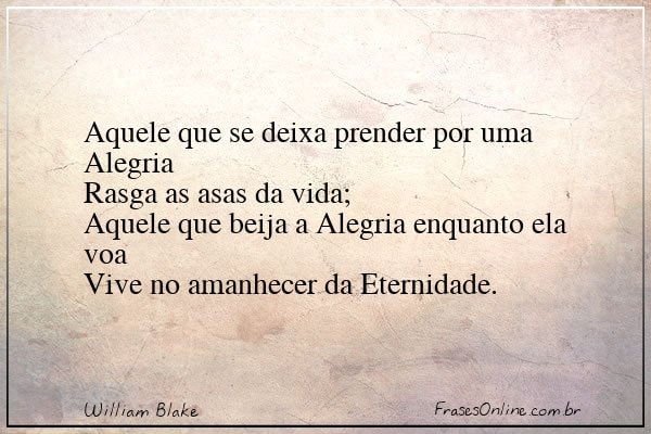 Frase de William Blake