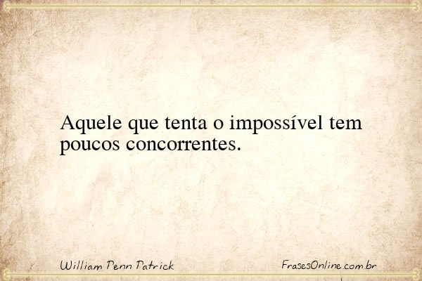 Frase de William Penn Patrick