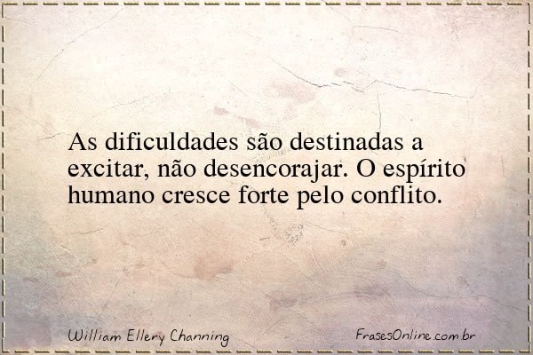 Frase de William Ellery Channing