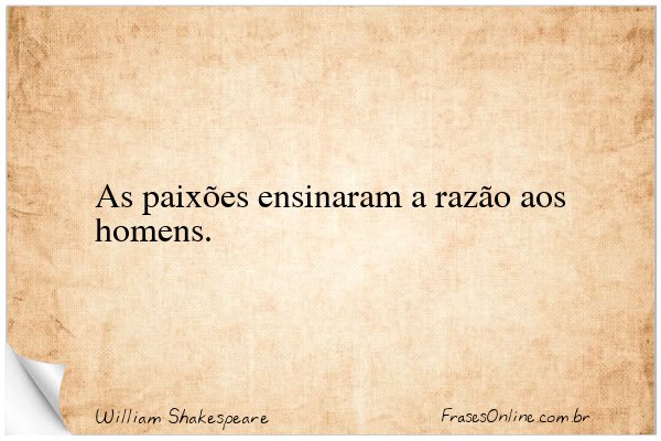 Frase de William Shakespeare