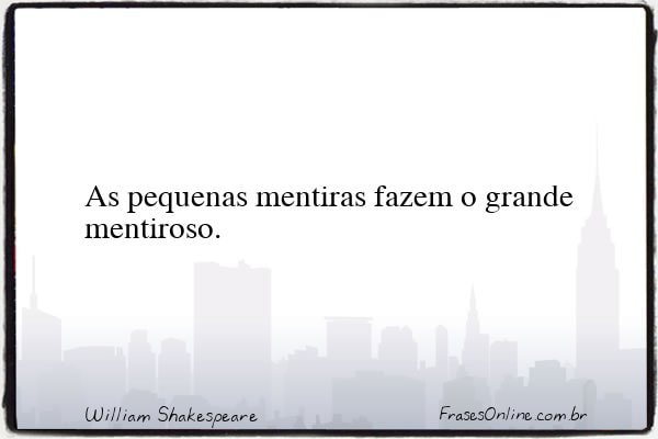 Frase de William Shakespeare