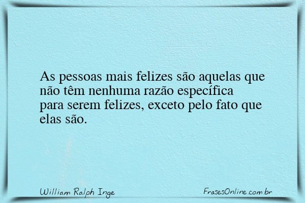 Frase de William Ralph Inge