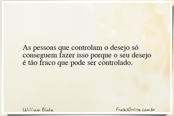 Frase de William Blake