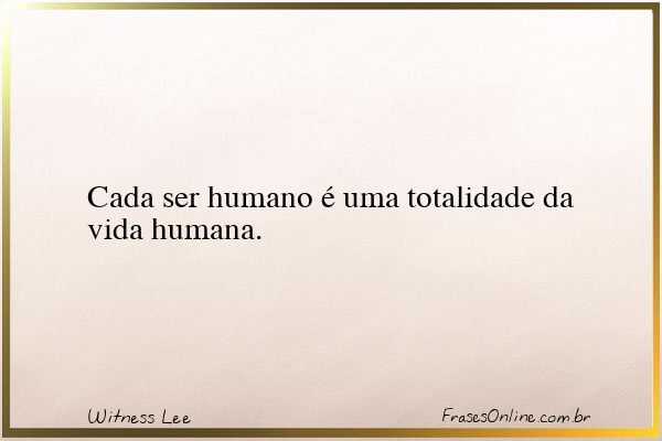 Frase de Witness Lee