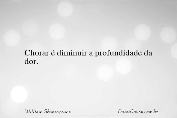 Frase de William Shakespeare