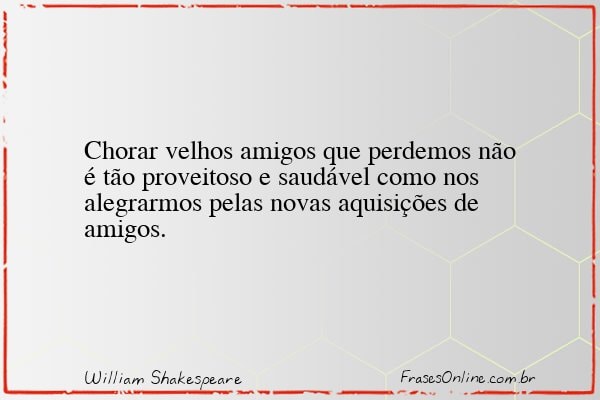 Frase de William Shakespeare
