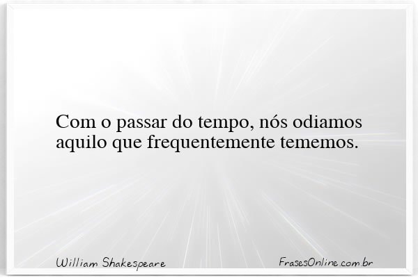 Frase de William Shakespeare
