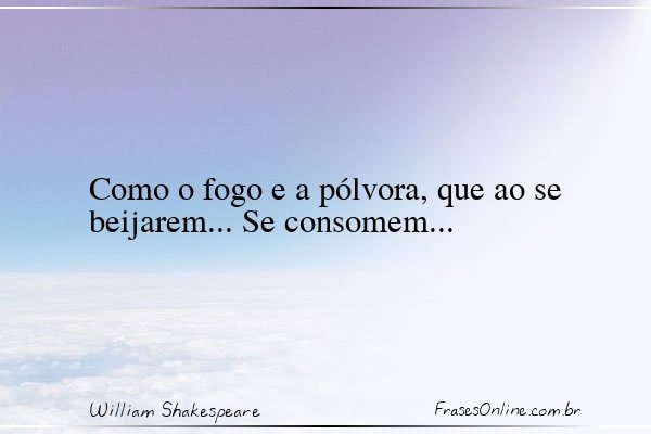 Frase de William Shakespeare