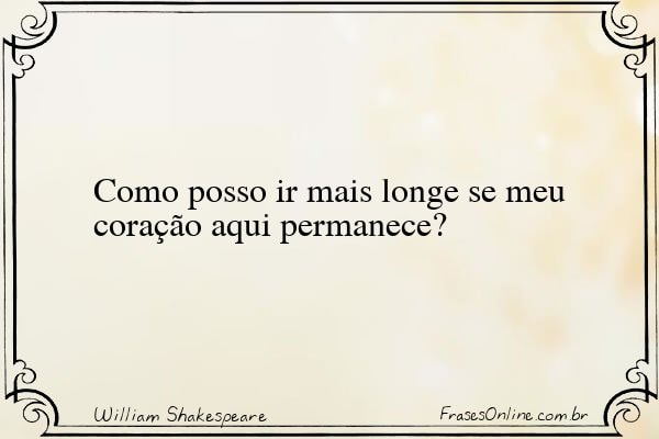 Frase de William Shakespeare