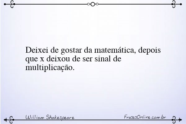 Frase de William Shakespeare