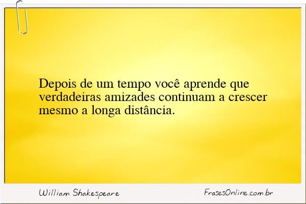 Frase de William Shakespeare