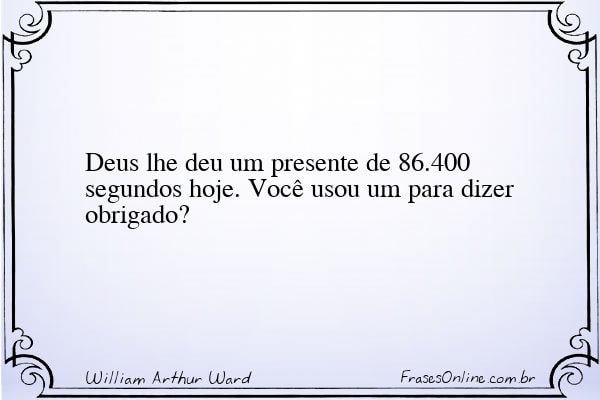 Frase de William Arthur Ward