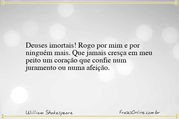 Frase de William Shakespeare