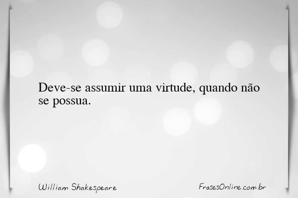 Frase de William Shakespeare