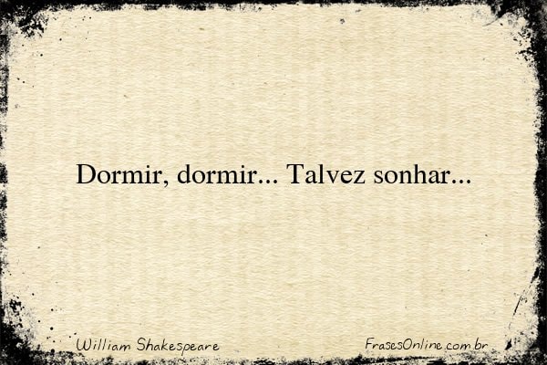 Frase de William Shakespeare