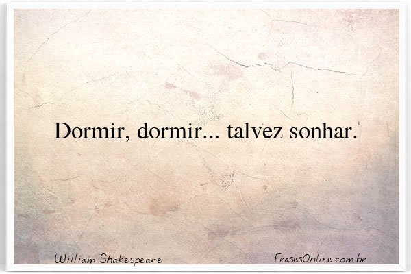Frase de William Shakespeare