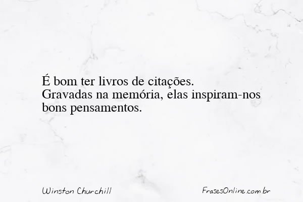 Frase de Winston Churchill