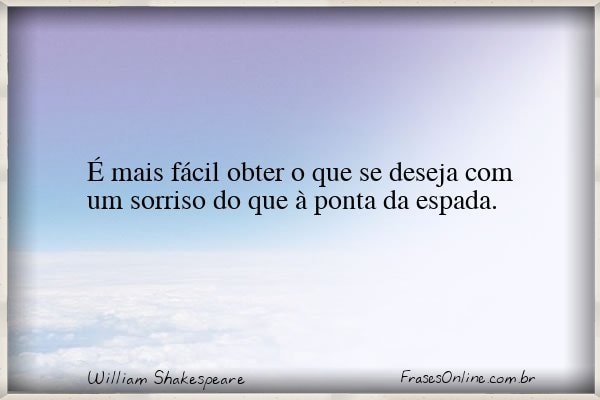 Frase de William Shakespeare