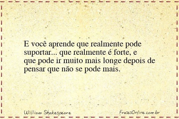 Frase de William Shakespeare