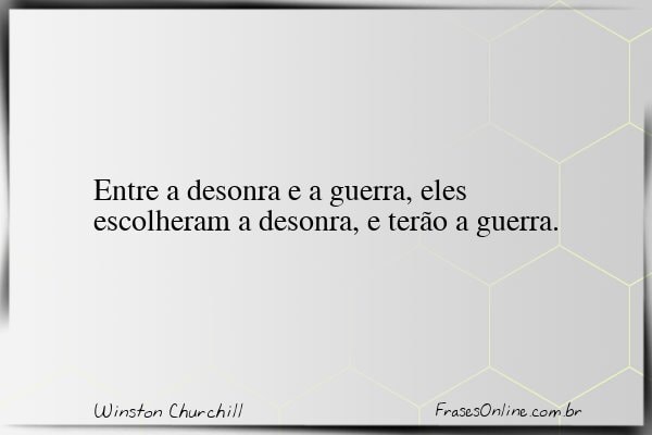 Frase de Winston Churchill