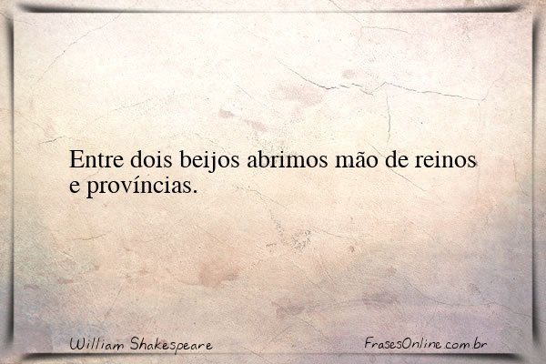 Frase de William Shakespeare