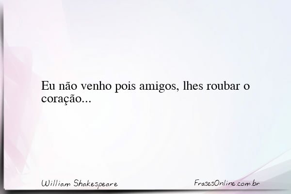 Frase de William Shakespeare