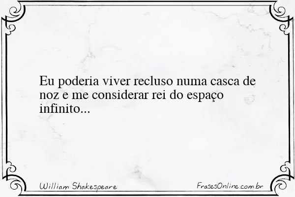 Frase de William Shakespeare