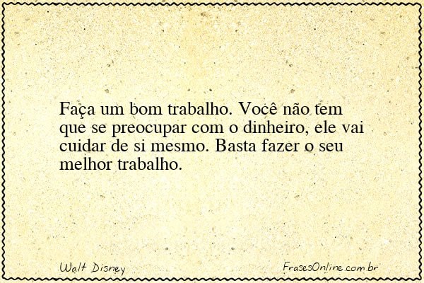 Frase de Walt Disney