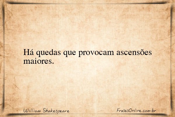 Frase de William Shakespeare