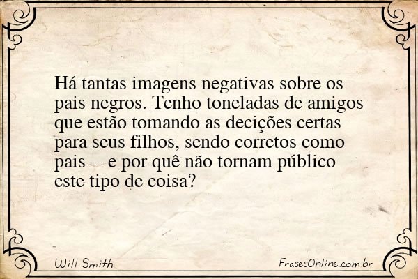 Frase de Will Smith