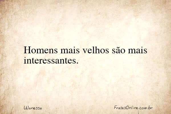 Frase de Wanessa