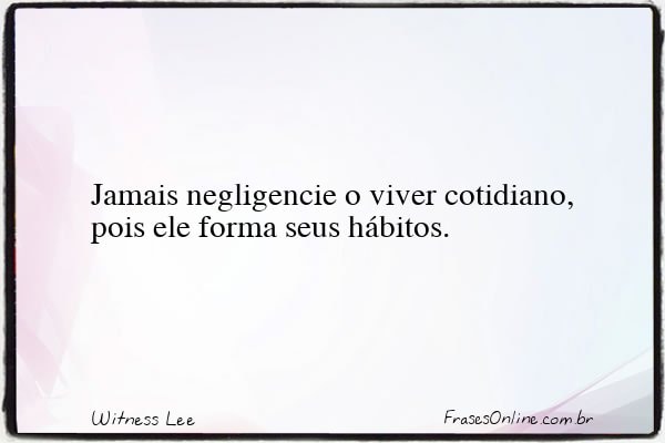 Frase de Witness Lee