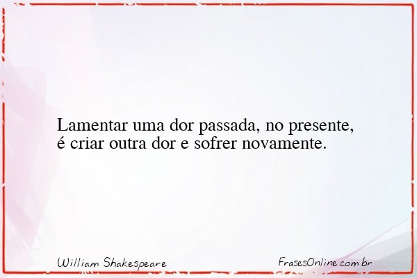 Frase de William Shakespeare