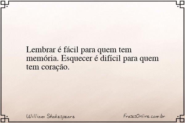 Frase de William Shakespeare