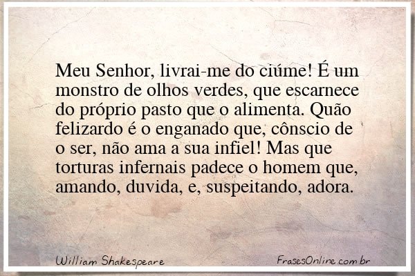 Frase de William Shakespeare