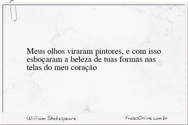 Frase de William Shakespeare
