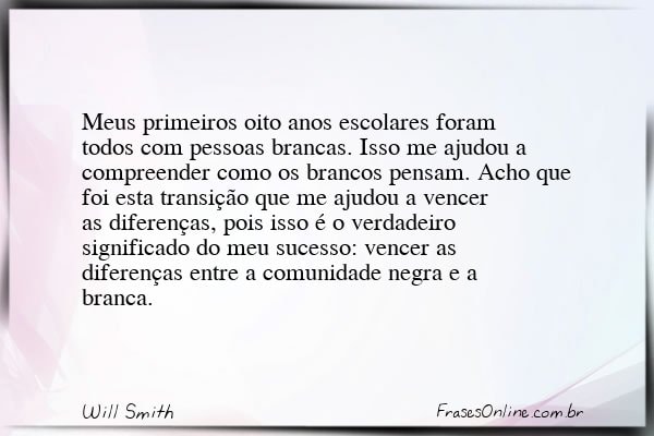 Frase de Will Smith