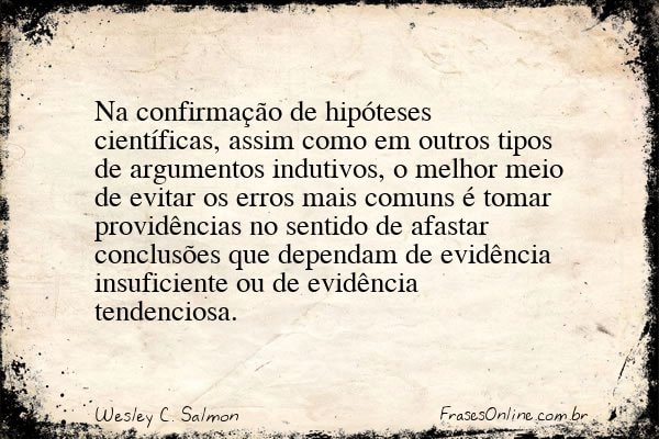 Frase de Wesley C. Salmon