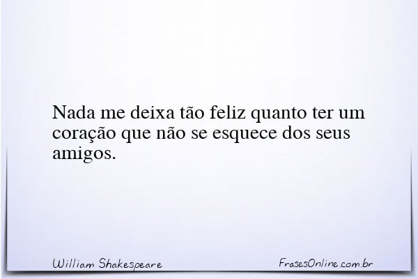 Frase de William Shakespeare