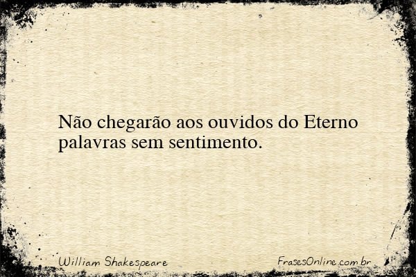 Frase de William Shakespeare