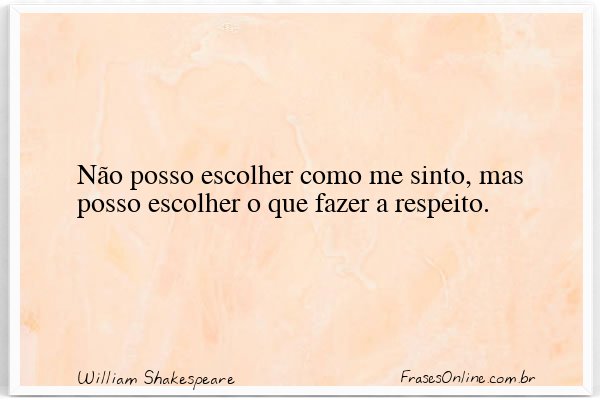 Frase de William Shakespeare